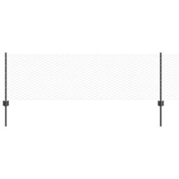 Berkfield Fence Posts 5 Pcs U-Channel Grey 60 Cm Steel - thumbnail 2