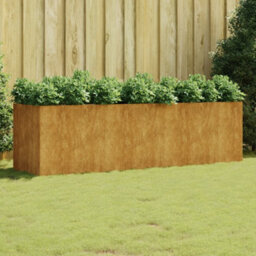 Walplus Garden Raised Bed 280X80X80 Cm Corten Steel - thumbnail 1