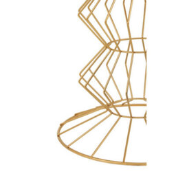Orsina Compact Gold Finish Frame Table, Practical Side Table For Livingroom, Mirrored Top Small Lounge Table - thumbnail 3