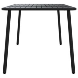 Berkfield Garden Table Anthracite 165X80X71 Cm Steel - thumbnail 4