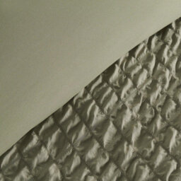 OHS Luxury Seersucker Duvet Cover Set Geo Pillowcase Quilt, Sage - King - thumbnail 4