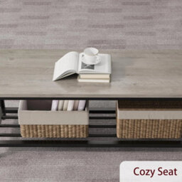 Retro Gray 4 Pieces Dining Table Set For 4 Kitchen Table And Chairs With Wine Rack Bench - thumbnail 5