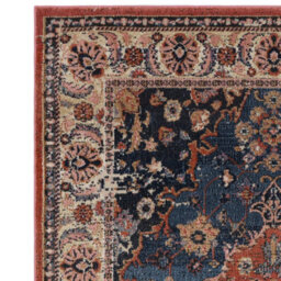 Traditional Bordered Persian Floral Easy To Clean Rug For Dining Room Bed Room And Living Room-195Cm X 290Cm - thumbnail 4