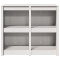 Berkfield Modern Outdoor Kitchen Cabinet White 106X55X92 Cm Solid Wood Pine - thumbnail 5