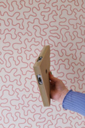 Pack Of 2 Scallop With Hole Wooden Shelf Brackets - Mdf (Moisture Resistant) - Unpainted - 186mm X 186mm X 25mm (By Trims & Co.) - thumbnail 3