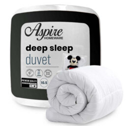 Aspire Homeware 10.5 Tog All-Season Duvet Single (135X200Cm) Premium Anti-Allergy Warm Quilt - thumbnail 1