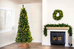 Christmas Tree World The 6Ft/180Cm Pre-Lit Ultra Pop Up Tree Warm White Lights - thumbnail 9