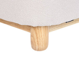 Beliani Triceratops Animal Chair - Beige Polyester Kids Armchair For Nursery And Playroom - thumbnail 7