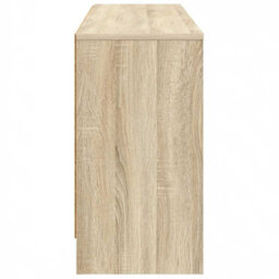 Walplus Bed Cabinet 2 Pcs Sonoma Oak 66 X 33 X 48 Cm Engineered Wood - thumbnail 7