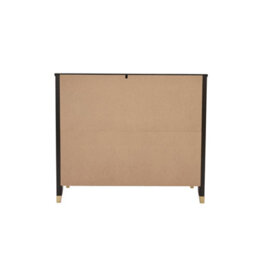 Palazzi 6 Drawer Chest Of Drawers Black - thumbnail 8