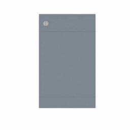 Rinse Bathrooms 500mm Bathroom Back To Wall Toilet Unit Gloss Grey Painting Flat Pack - thumbnail 3