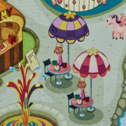 Multi Kids Handmade Modern Graphics Pictorial Rug For Living Room And Bedroom-120Cm X 160Cm - thumbnail 4