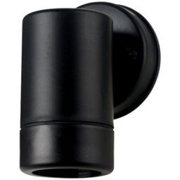 CGC Lighting Cgc Black Down Outdoor Wall Light Gu10 Outside Garden Patio Garage Door Lamp Ip54 Weatherproof Polycarbonate Corrosion Resistant - thumbnail 2