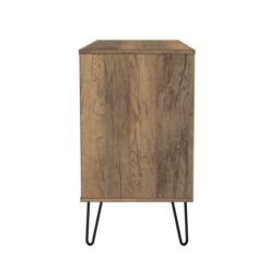Anzio Matt Vintage Oak Effect 6 Drawer Chest (H)737mm (W)1130mm (D)395mm - thumbnail 2