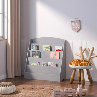 Book Shelf Wooden Storage Rack Organizer Bookcase Bookshelf Stand - image 1