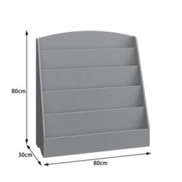 Book Shelf Wooden Storage Rack Organizer Bookcase Bookshelf Stand - thumbnail 2
