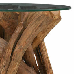 Vidaxl Coffee Table Solid Teak Driftwood 60 Cm - thumbnail 5