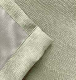 Enhanced Living Matrix Green 90 X 72 Inch (117X137Cm) Tape Top Thermal Noise Reducing Dim Out Curtains (Pair) - thumbnail 5