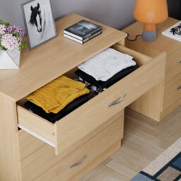 Lassic Vida Designs Riano Pine 4 Drawer Chest (H)720mm (W)750mm (D)360mm - thumbnail 6