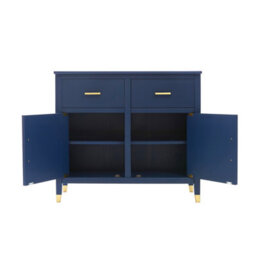 Cabinet Bits Palazzi 2+2 Sideboard Blue H85 W95 D40Cm - thumbnail 4