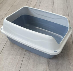 Cat Centre.Direct Cat Centre Big Cat Litter Tray - Extra Deep Anti-Spillage Box - thumbnail 7