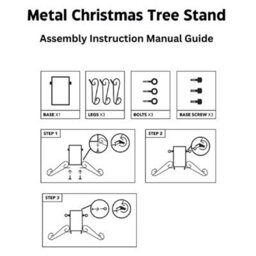Heavy-Duty Christmas Tree Stand - Fits Trees Up To 2M Tall & 7.8Cm Diameter, 2L Water Capacity (Green) - thumbnail 4