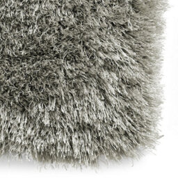 Geometric Grey/blue Modern Shaggy Handmade Easy To Clean Rug For Dining Room Bedroom & Living Room-180Cm X 270Cm - thumbnail 3