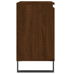 Berkfield Industrial Bathroom Cabinet Brown Oak 58X33X60 Cm Engineered Wood - thumbnail 6