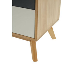 Orsina Versatile Design 2 Drawer Bedside Table, Industrial Design Table For Bedroom, Everyday Use Lounge Table - thumbnail 9