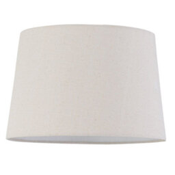 First Choice Lighting Tripod - Chrome Lamp With Natural Linen Shade - thumbnail 3