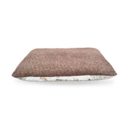 Snug & Cosy Pets Snug And Cosy Pets Woodland Lounger Cushion Reversible Dog Bed Cream Print Medium 90Cm - thumbnail 2