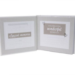 Happy Homewares Modern Special Memories Photo Album With Gold Foil Text - Holds 80 4X6 Pictures - thumbnail 4