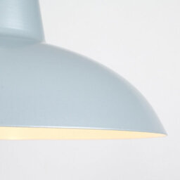 Valuelights Civic Metro Silver Ceiling Shade And Bulb (D)28.8Cm - thumbnail 3