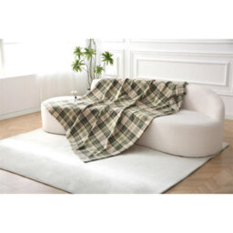 Tartan Fleece Blanket Sofa Throw Bed Throwover Cover Extra Large Sizes In Stock - thumbnail 5