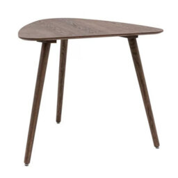 Xample Gallery Hatfield Smoked Small Dining Table Oak Veneer Rubberwood Seats 2 Compact Kitchen Or Dining Room Table - thumbnail 6