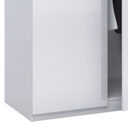 Direct Furniture Suppliers Ltd Max 4 Door Wardrobe 180Cm Wide - Satin White - thumbnail 6