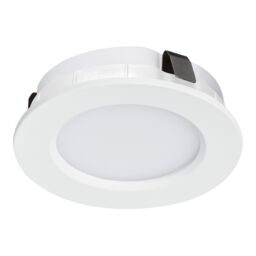 GoodHome Ledyard White Mains-Powered Led Neutral White Cabinet Downlight Ip20 (L)64mm (W)64mm, Pack Of 3 - thumbnail 6