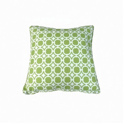 Glendale Garden & Leisure Scatter Cushion Circular Green (Pack Of 4) - L45 X W45 Cm