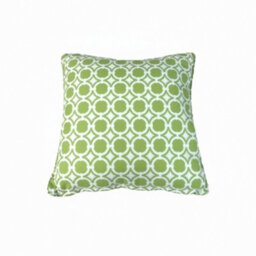 Glendale Garden & Leisure Scatter Cushion Circular Green (Pack Of 4) - L45 X W45 Cm