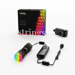 Twinkly Strings App-Controlled Led Christmas Lights With 100 Rgb (16 Million Colours) 8M Black Wire Indoor/outdoor Smart Lights - thumbnail 2