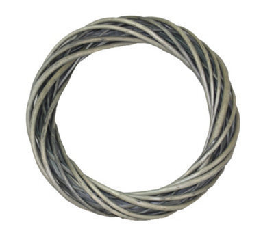 Red Hamper H109 Wicker Small Antique Wash Ring Wreath - image 1