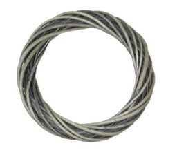 Red Hamper H109 Wicker Small Antique Wash Ring Wreath - thumbnail 1