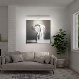 Harper Living 2 Packs Picture Lights Brushed Nickel, Rechargeable Lamp Dimmable & 3 Colour Temps - thumbnail 3