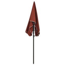 Berkfield Garden Parasol With Pole 200X130 Cm Terracotta - thumbnail 3
