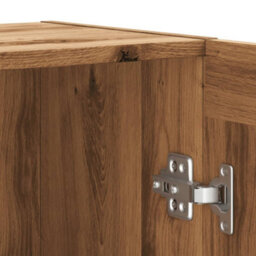 Berkfield Sideboard Artisan Oak 120X30.5X70 Cm Engineered Wood - thumbnail 8