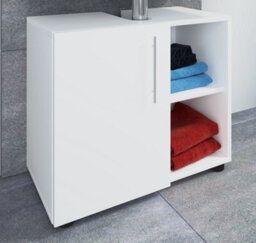 Vcm Wooden Underfloor Cabinet Flandu Lll Revolving Door - thumbnail 3