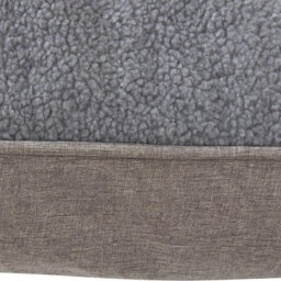 Gr8 Home Chunky Plush Quilted Dog Cat Pet Mattress Cushion Crate Pad Silver 100X70X11Cm - thumbnail 6