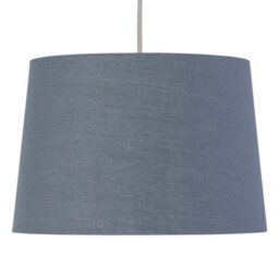 First Choice Lighting Set Of 2 Zoey - Dark Grey With Gold Easy Fit Pendant Or Lamp Shades - thumbnail 3