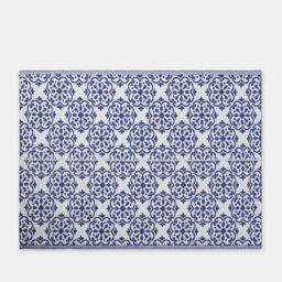 OHS Leaf Outdoor Rug Tropical Garden Area Mat Waterproof, Mono - 120 X 170Cm - thumbnail 5