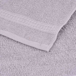 Berkfield 6 Piece Towel Set Grey 360 Gsm 100% Cotton - thumbnail 7